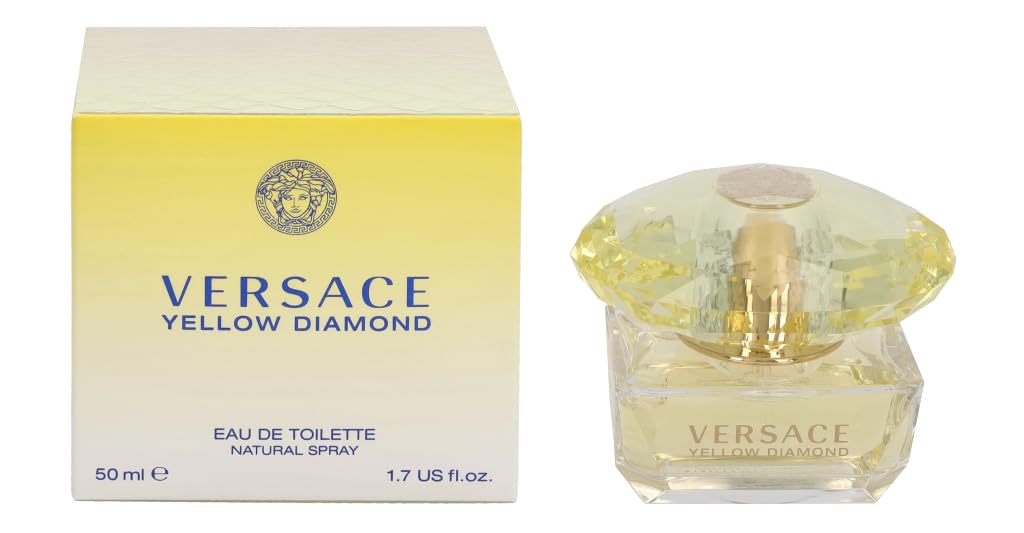 Versace Yellow Diamond Eau de Toilette for Women – 1.7 oz