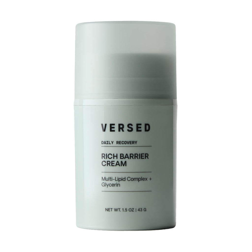 Versed Daily Recovery Rich Barrier Cream – Hydrating Face Moisturizer for Dry, Sensitive Skin | 1.5 oz