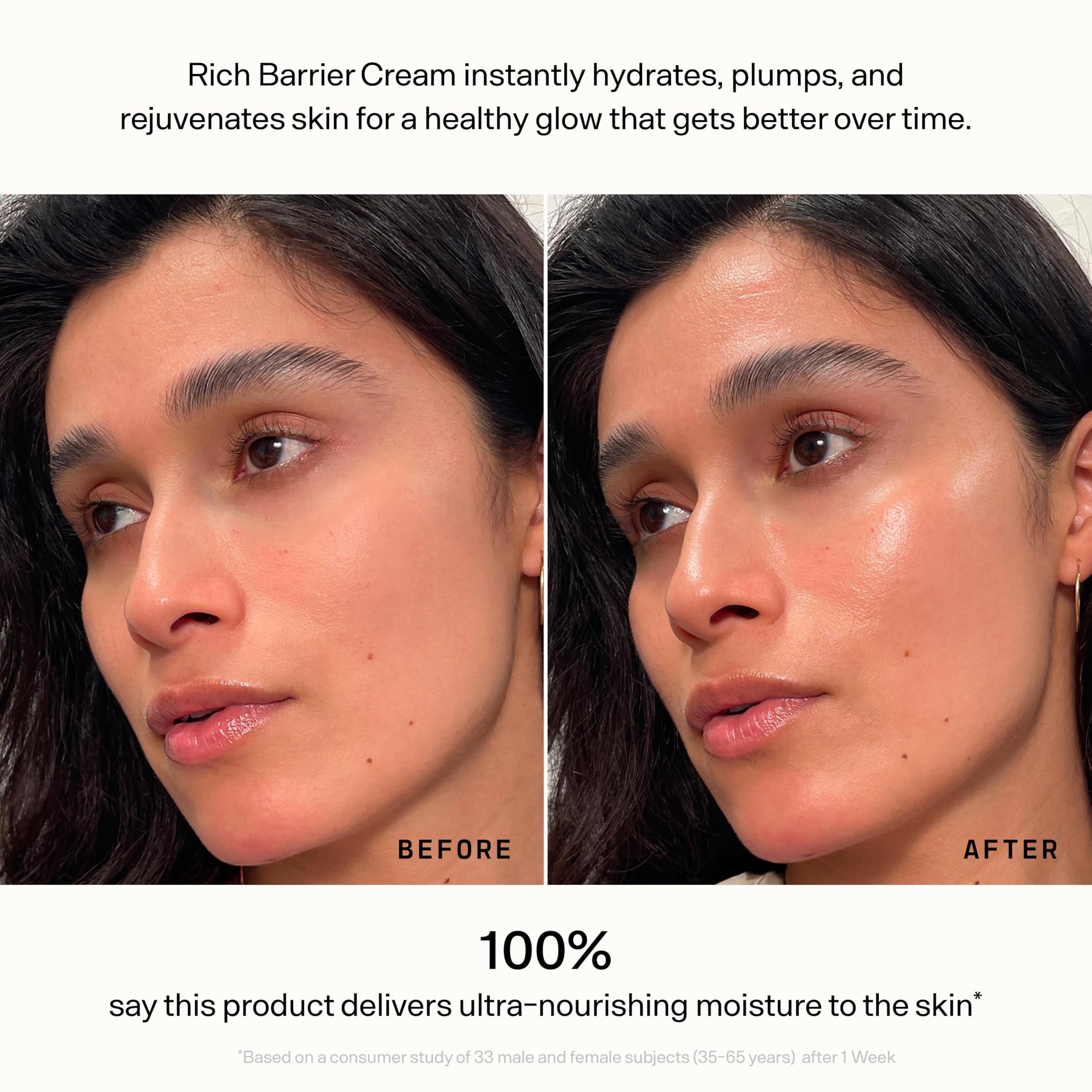 Versed Daily Recovery Rich Barrier Cream – Hydrating Face Moisturizer for Dry, Sensitive Skin | 1.5 oz