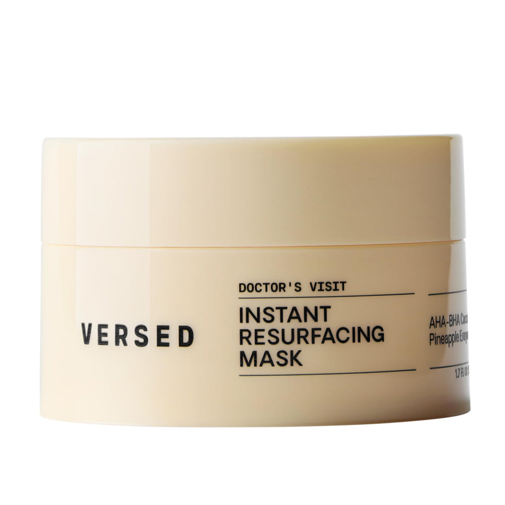 Versed Doctor's Visit Skin Resurfacing Mask - Glycolic & Lactic Acid Exfoliant with Enzymes