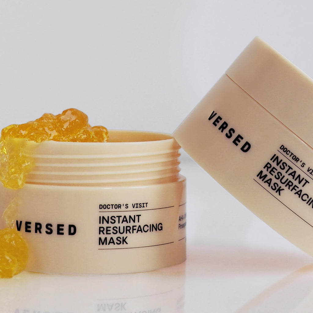 Versed Doctor's Visit Skin Resurfacing Mask - Glycolic & Lactic Acid Exfoliant with Enzymes