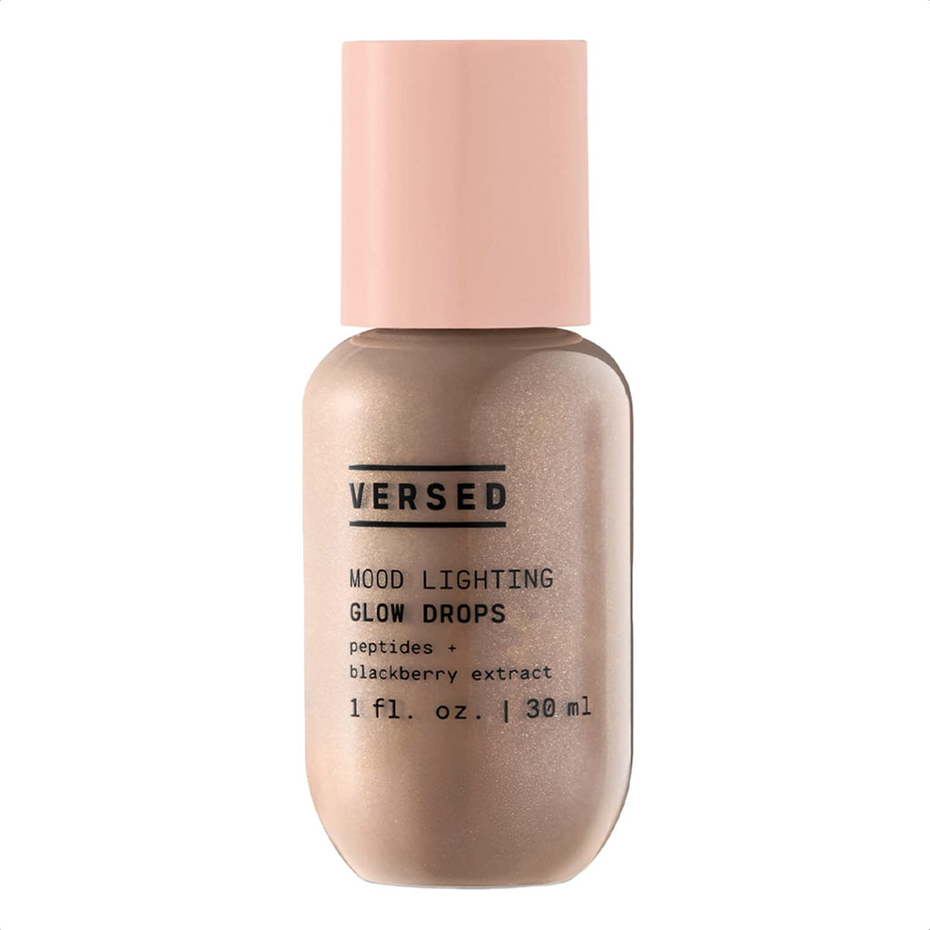 Versed Mood Lighting Luminizing Glow Drops – Sheer Bronzed & Sheer Golden | Hydrating Glow Serum