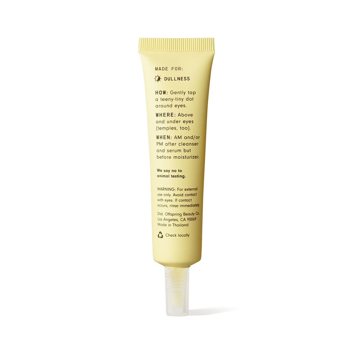 Versed Vacation Eyes Brightening Eye Gel – Lightweight Cooling Under-Eye Treatment