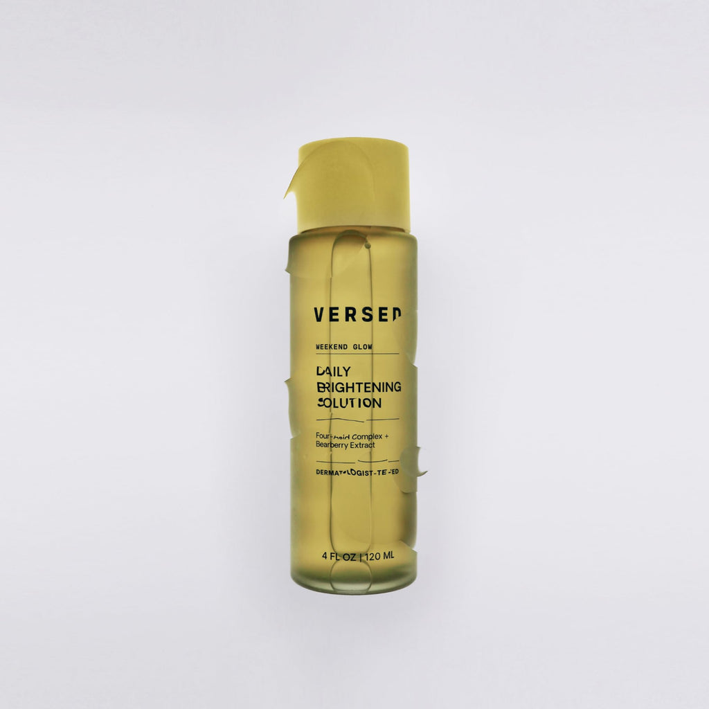Versed Weekend Glow Daily Brightening AHA Toner with Vitamin C | Gentle Exfoliating Toner