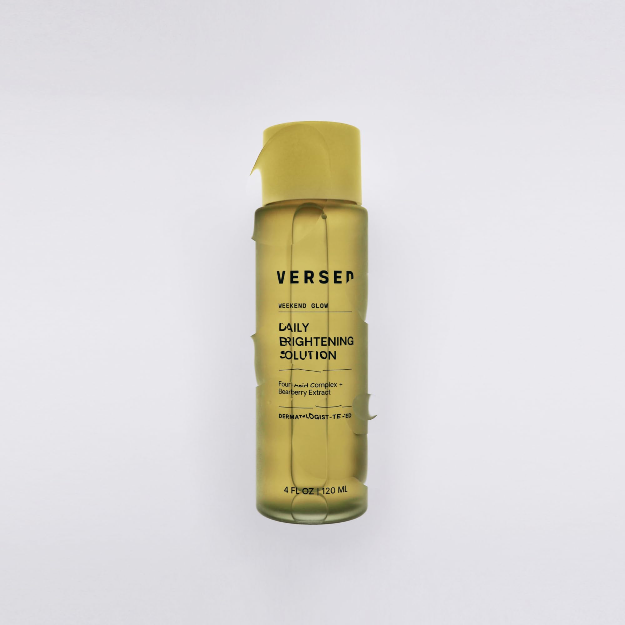 Versed Weekend Glow Daily Brightening AHA Toner with Vitamin C | Gentle Exfoliating Toner