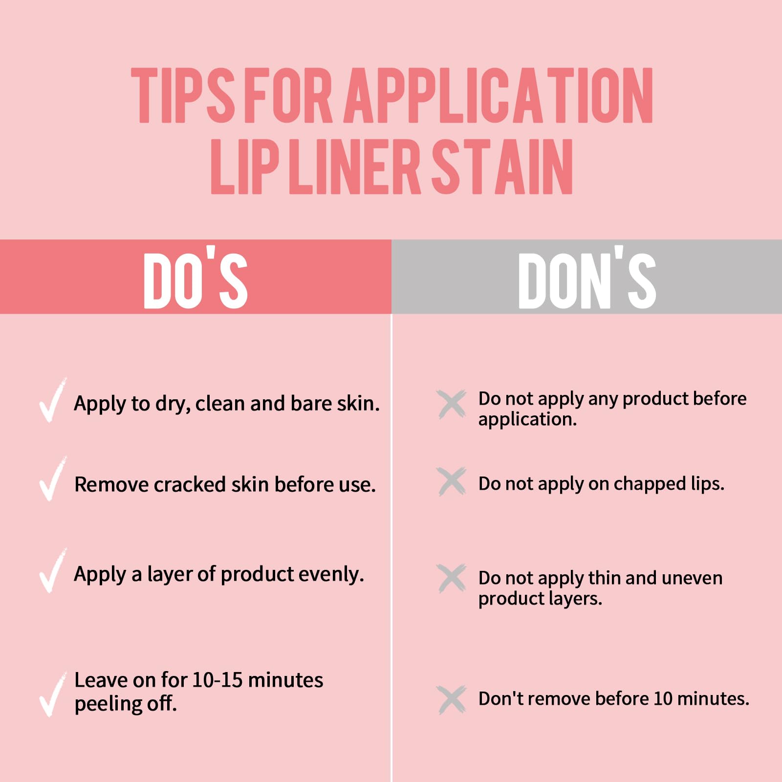 Vevivia Lighting Lip Liner Stain – Peel-Off, Long-Lasting Nude Pink