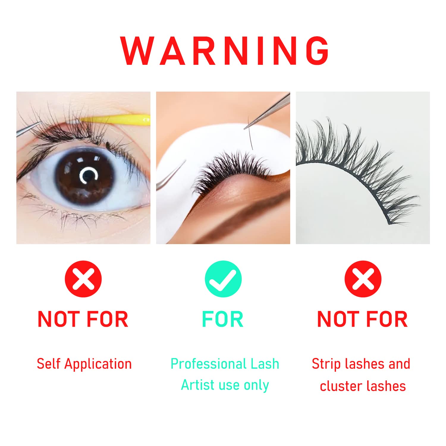VEYES INC Eyelash Extension Glue – Extra Strong Black 5ml, 1s Dry Time, Up to 8 Weeks Hold