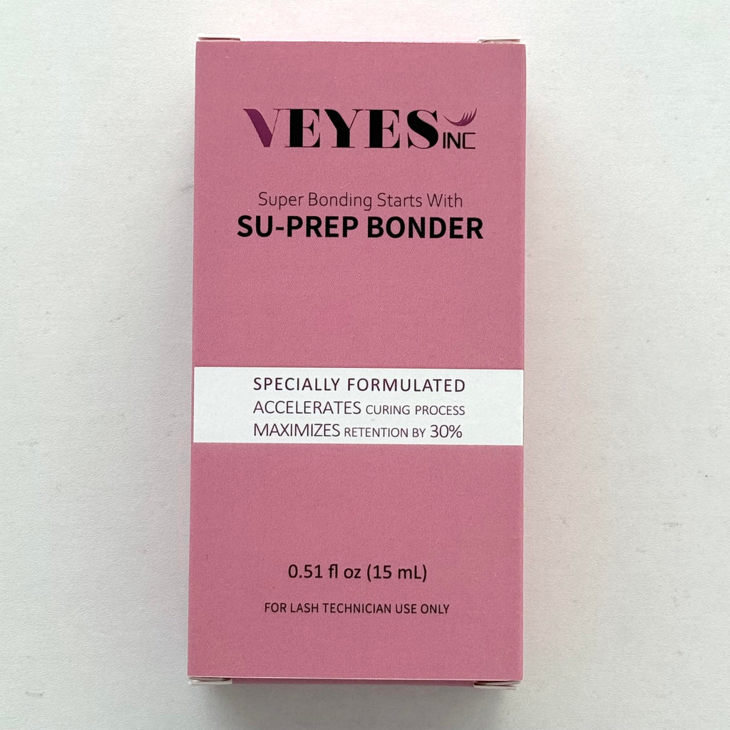 VEYES INC Super Lash Bonder for Eyelash Extensions – SU-PREP Bonder, Glue Accelerator, Sealant (15ml)