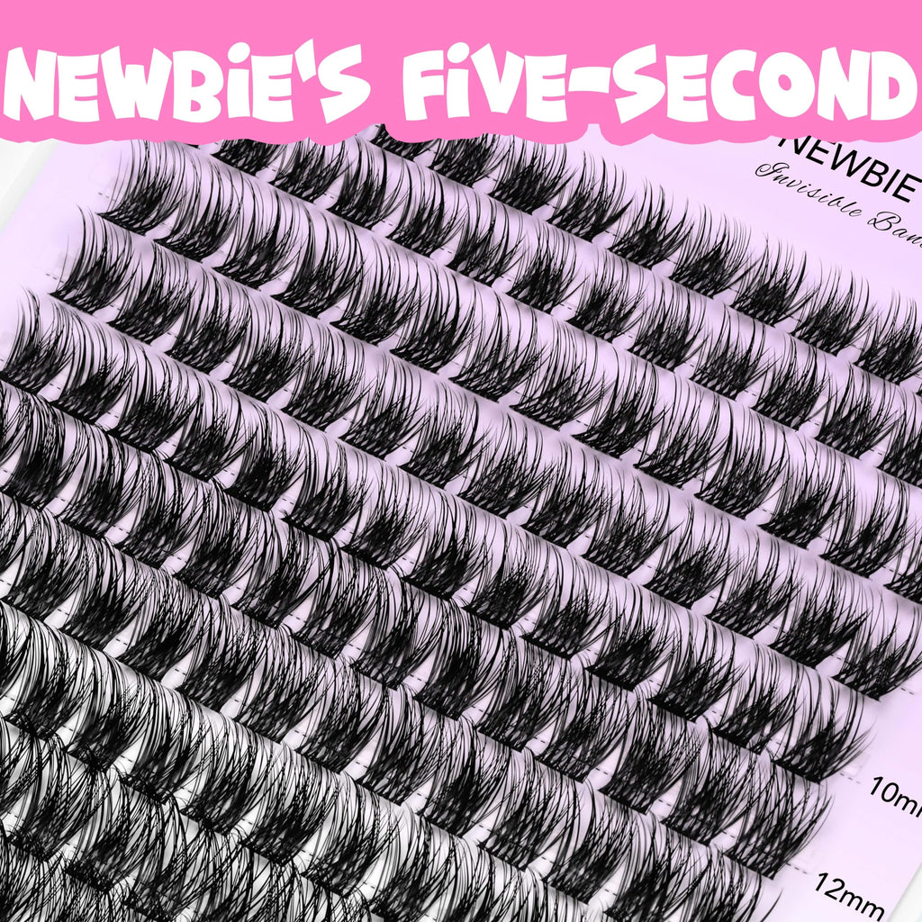 VEYESBEAUTY Dreamy Cluster Lashes Kit – Newbie-Friendly DIY Lashes