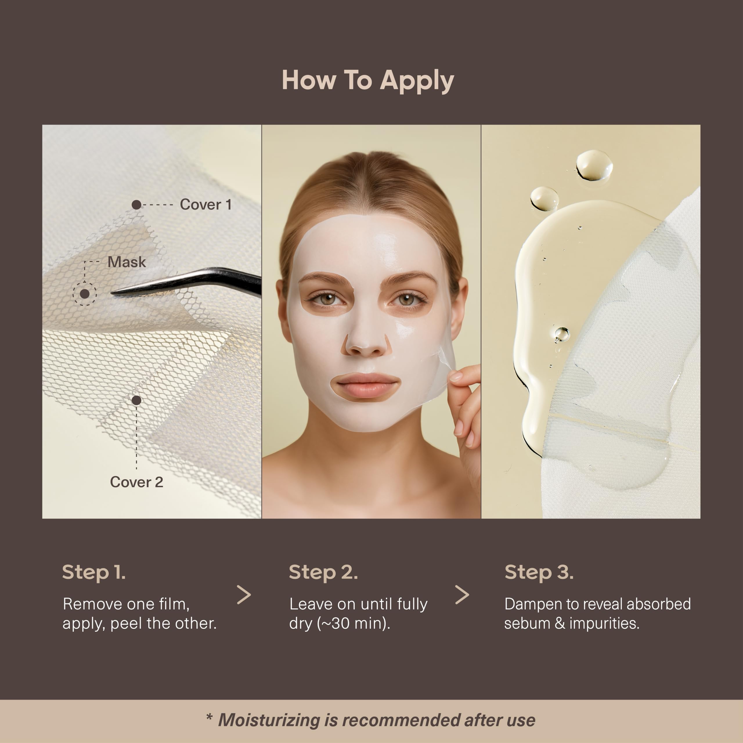 Veyka Nano Liposome + Advanced Sebum Balance Mask – Ceramide, Cica, Multi-Peptide Sheet Mask (5 Sheets, 0.67 fl oz)