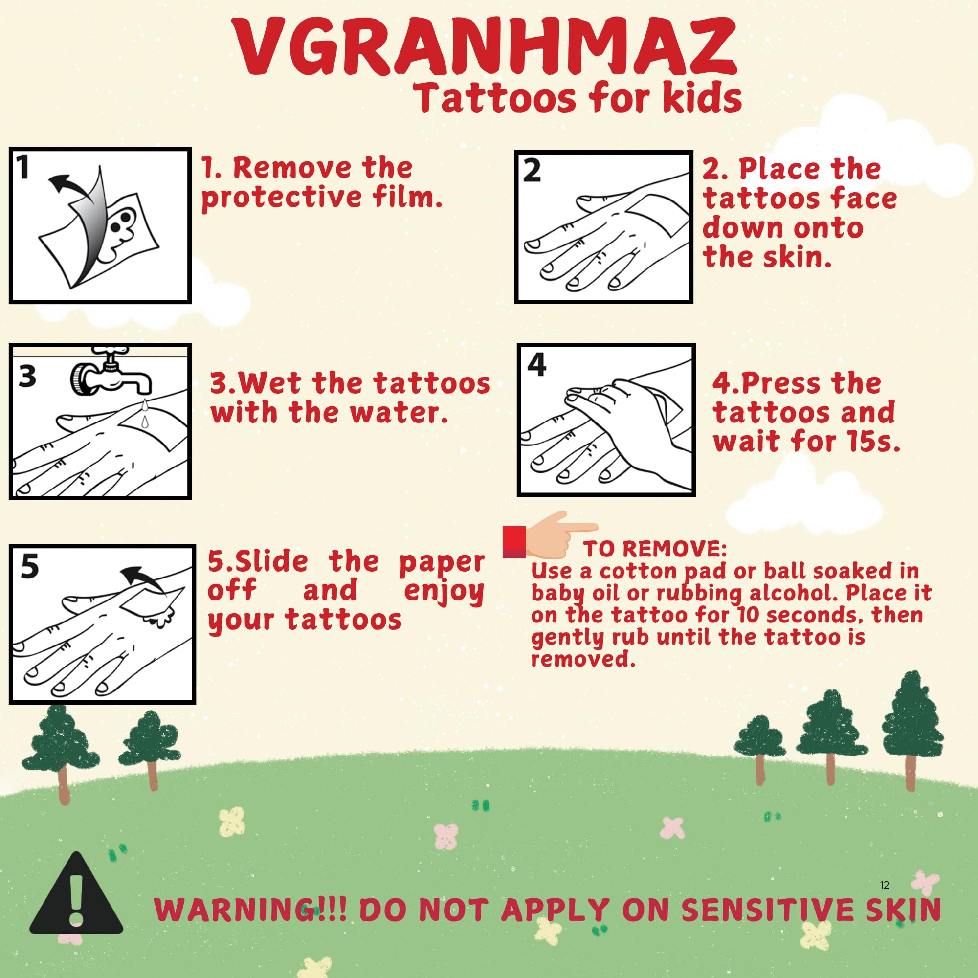 VGRANHMAZ Racing Car Temporary Tattoos – 58 Designs for Kids Parties