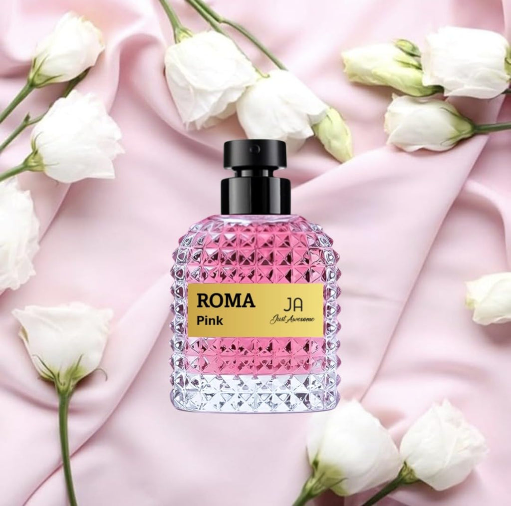 Viaan Krishna ROMA PINK EDP – Amber Floral Perfume for Women, 100ml