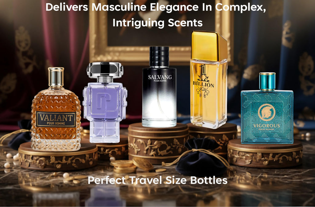 Viaan Krishna Signature Scent 5-Piece Mini Fragrance Set for Men – 25ml to 30ml Bottles