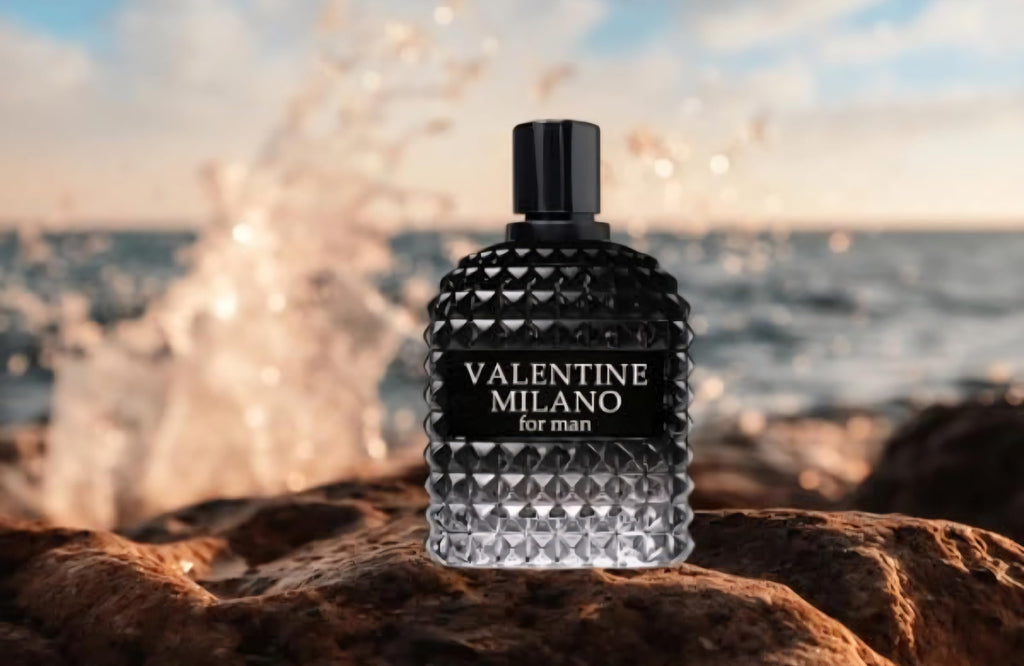 Viaan Krishna Valentine Milano & SG for Men – 2x 3.4oz Cologne Set + 2x 5ml Travel Sprays
