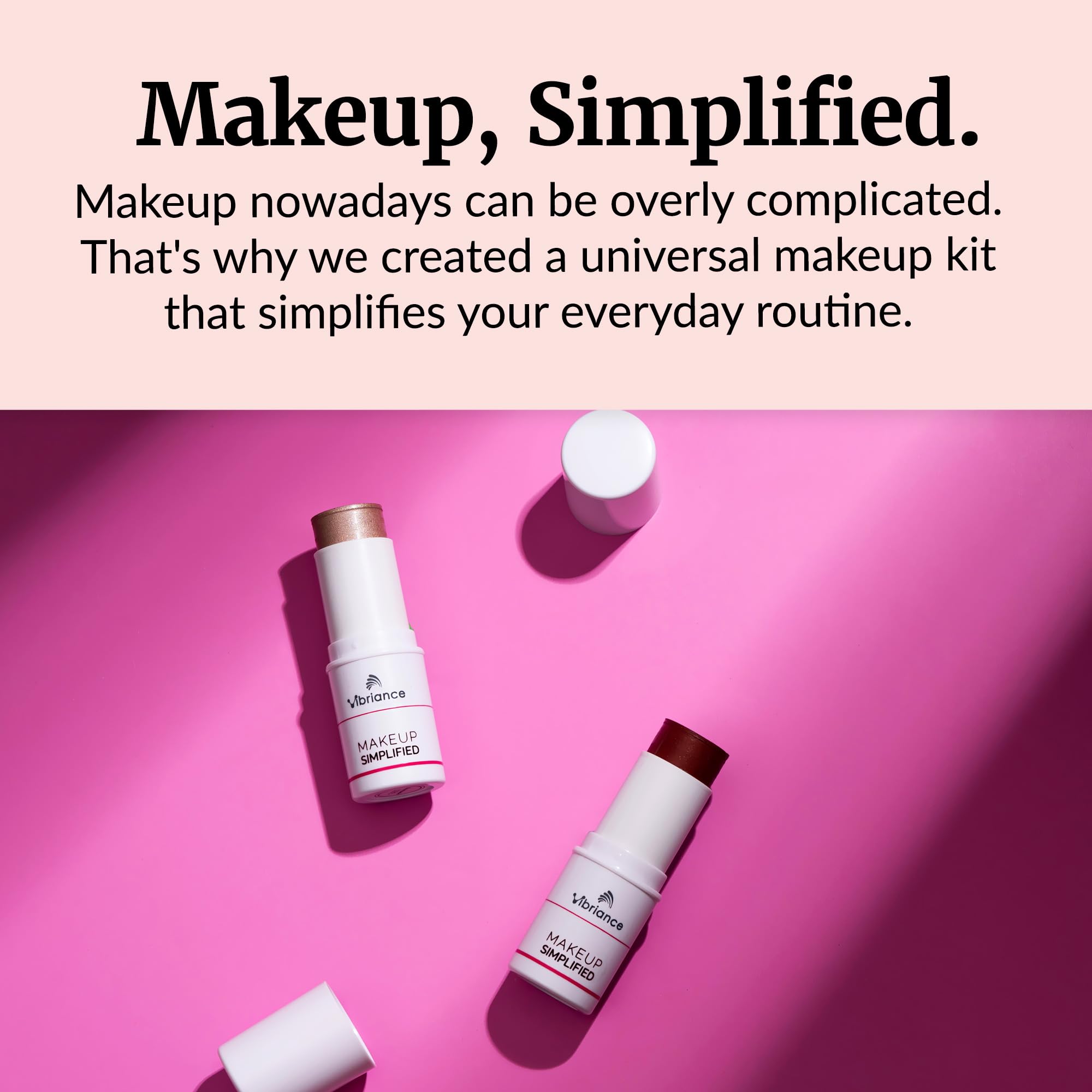 Vibriance Blush & Highlighter Bundle – Cream Sticks for Mature Skin | Makeup Simplified