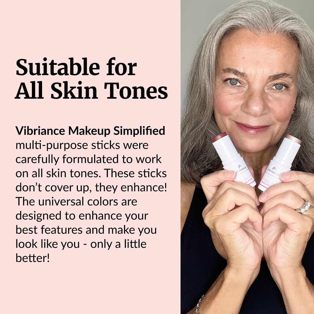 Vibriance Highlighter Shimmer Stick – All-in-One Glow for Mature Skin | Illuminate