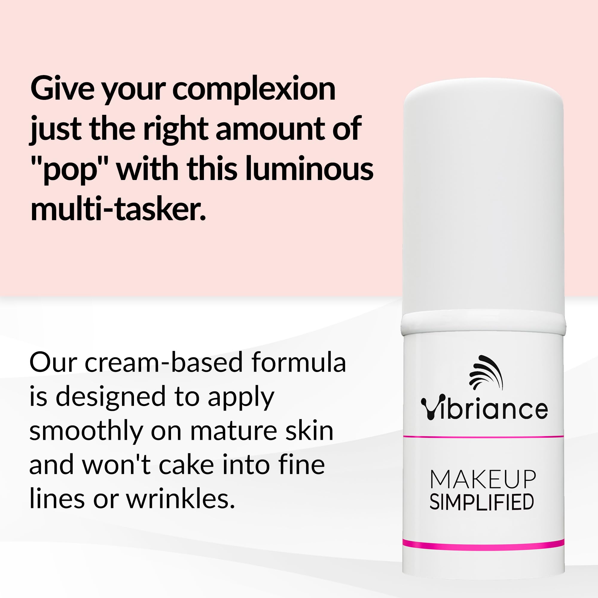Vibriance Highlighter Shimmer Stick – All-in-One Glow for Mature Skin | Illuminate