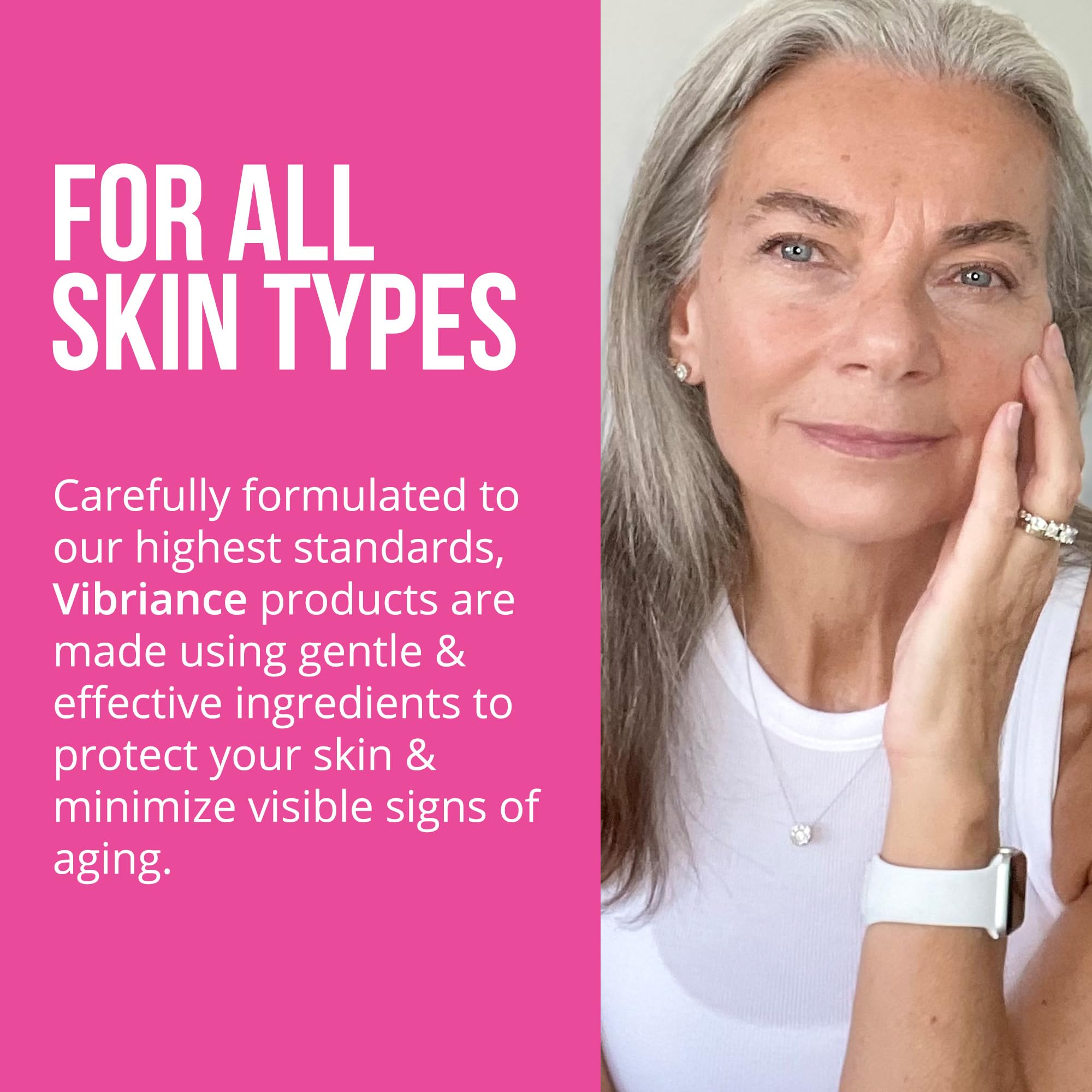 Vibriance Premium Skincare Bundle | Super C Serum, Gentle Cleanser, Lightweight Moisturizing Cream, Sheer Zinc SPF 50, Age Defying Body Serum
