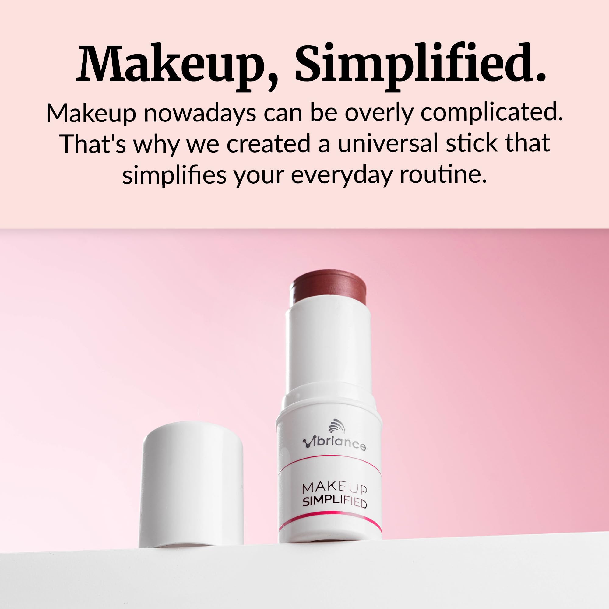 Vibriance Cream Blush Stick – All-in-One Radiance for Mature Skin | Makeup Simplified