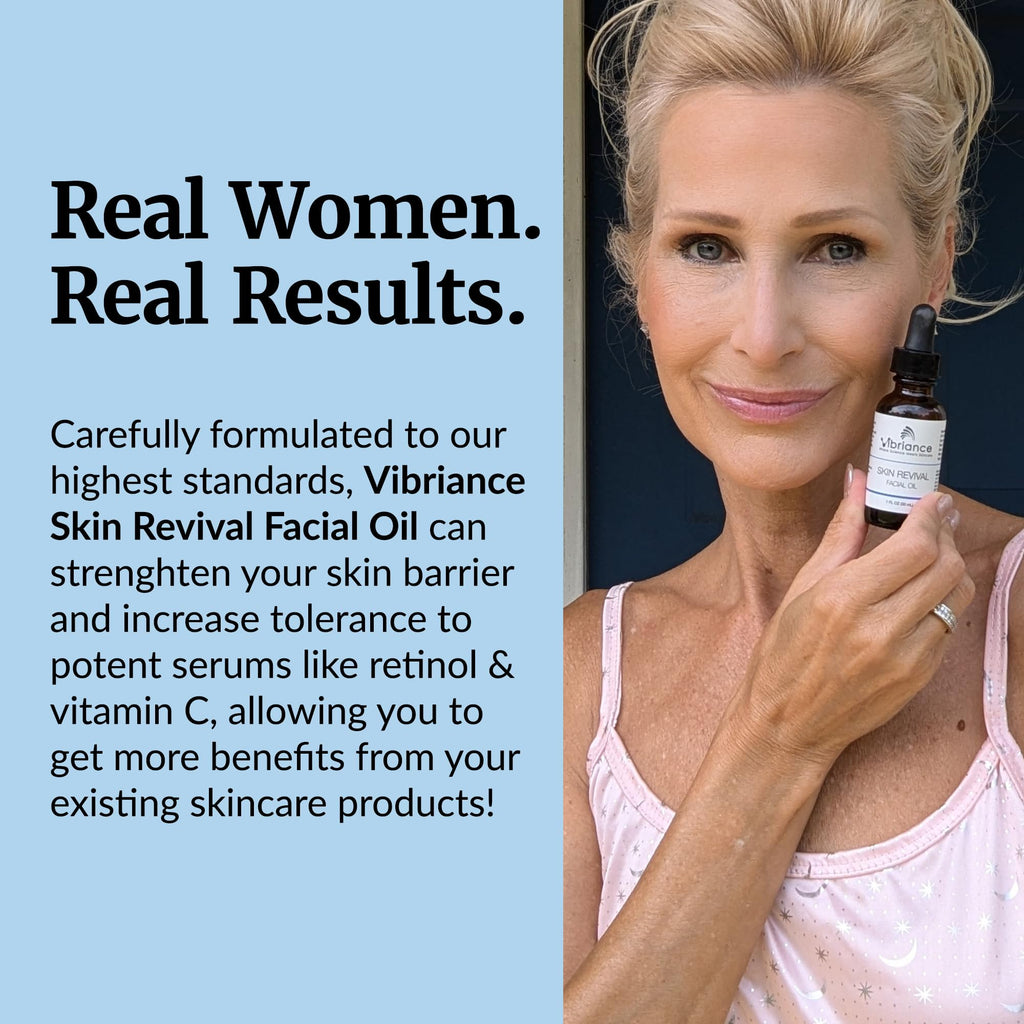 Vibriance Skin Revival Facial Oil – Hydrating, Vegan & Gentle for Dry Skin