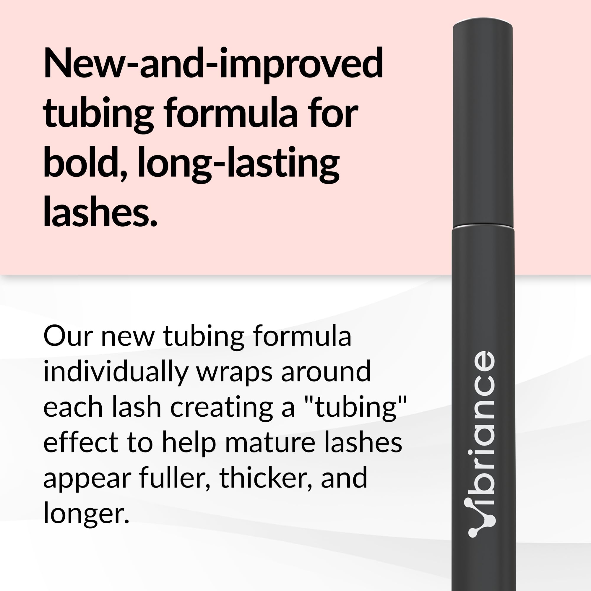 Vibriance Volumizing Tubing Mascara, Soft Black – Hypoallergenic, Moisturizing, 50+ Friendly Tubing Formula