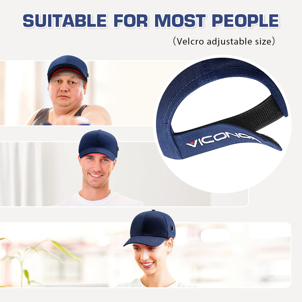 Viconor Laser Hair Growth Cap | Red Light Therapy Cap for Hair