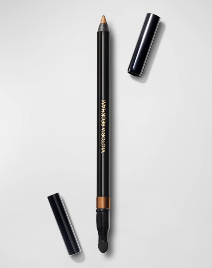Victoria Beckham Satin Kajal Longwear Waterproof Eyeliner – Bronze Finish | Complimentary Face Sheet Masque