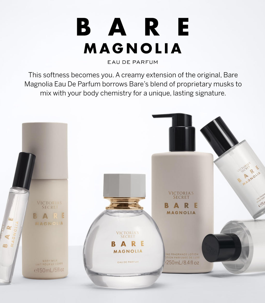 Victoria's Secret Bare Magnolia Eau de Parfum - 1.7 fl oz | Creamy Floral Fragrance
