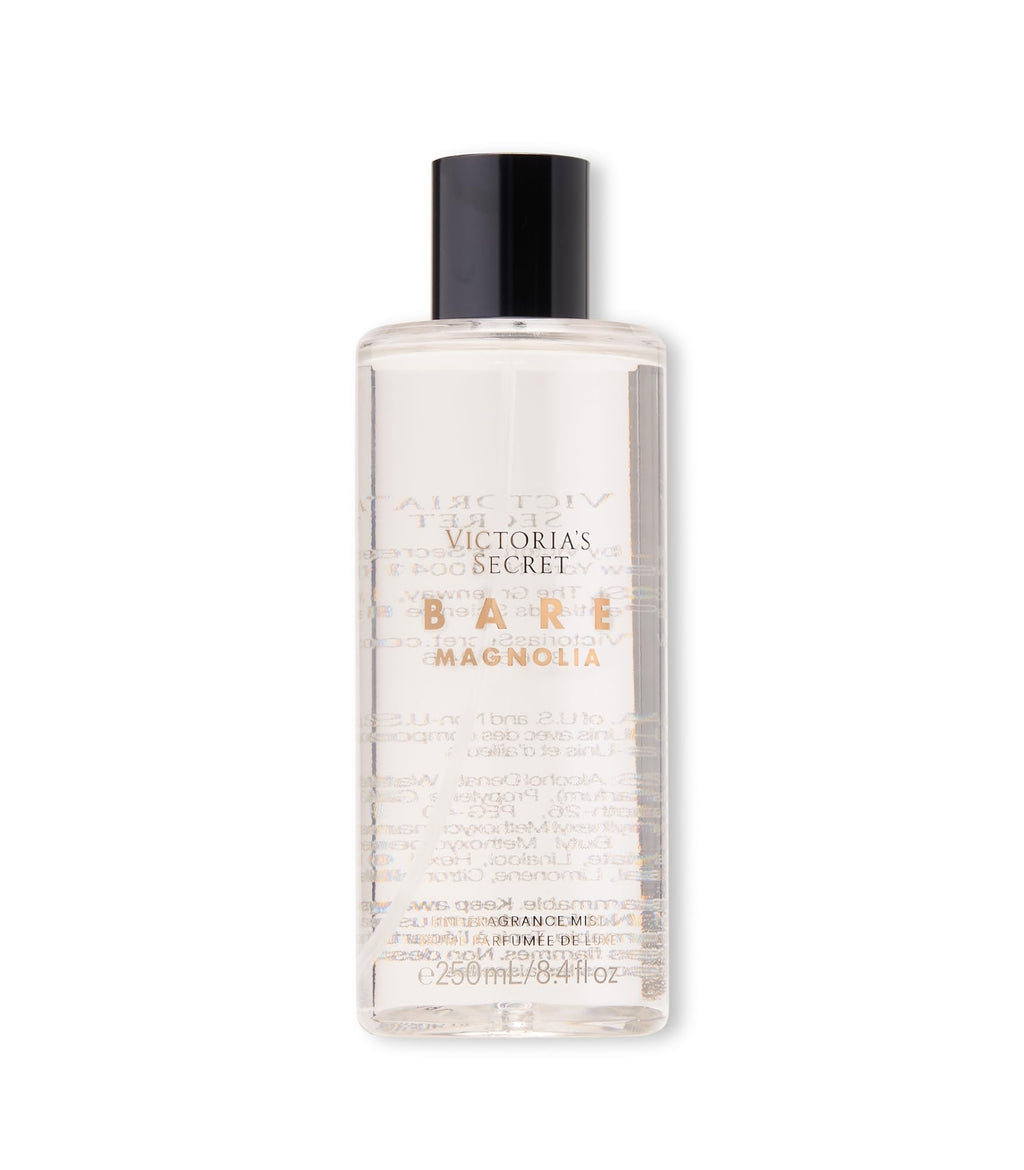 Victoria's Secret Bare Magnolia Fragrance Mist – Orange Flower, Magnolia Wood, Vanilla Musk | 8.4 oz