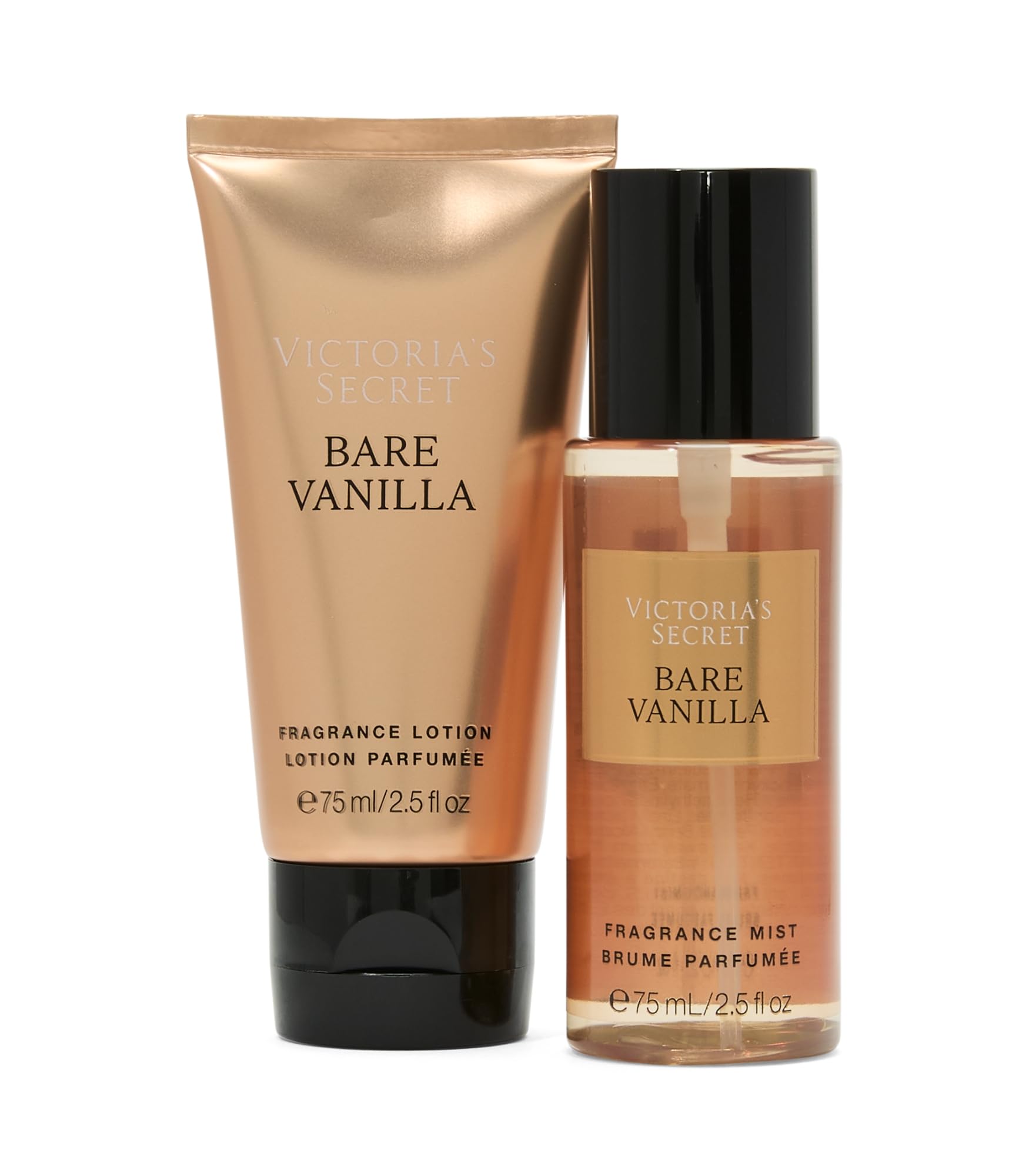 Victoria's Secret Bare Vanilla Mini Fragrance Duo Gift Set | Soft Cashmere Notes