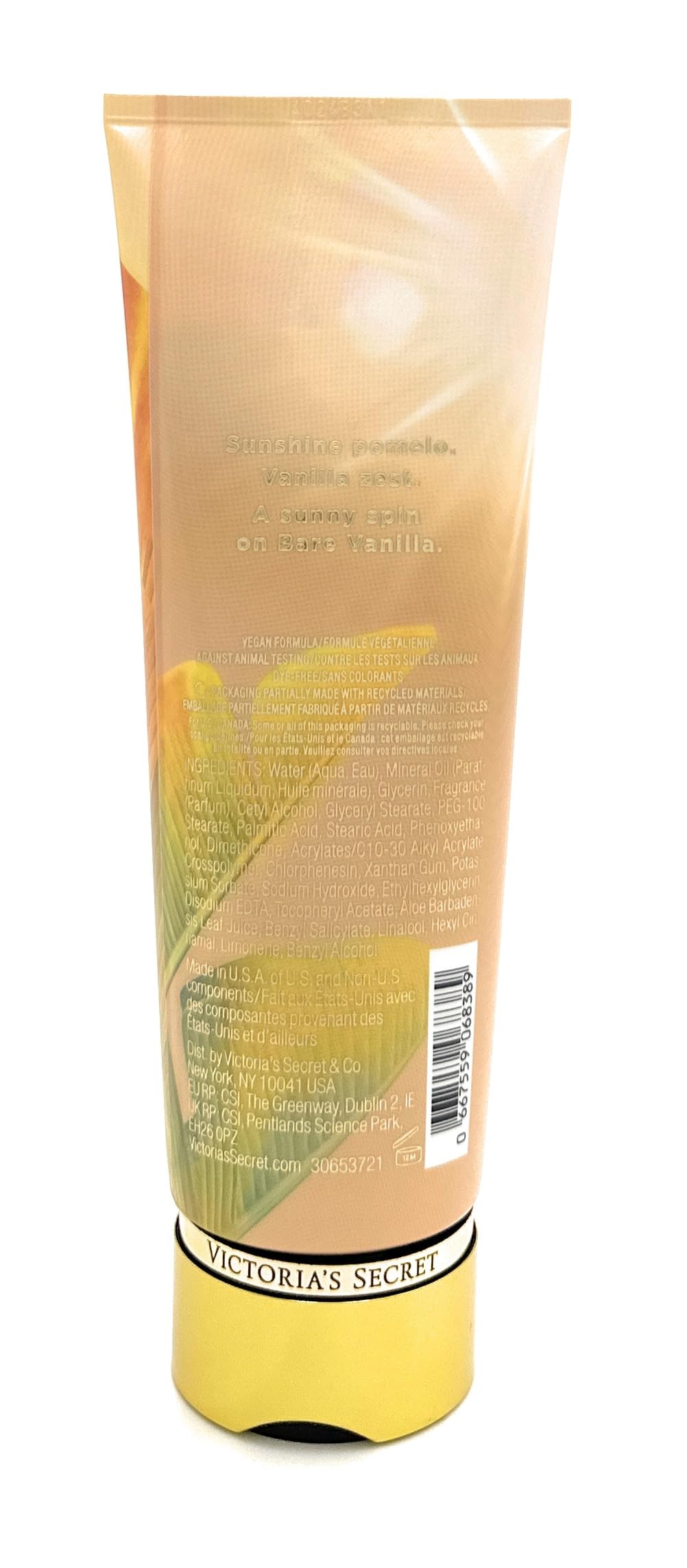 Victoria's Secret Bare Vanilla Sol Fragrance Lotion – 8.0 Fl Oz