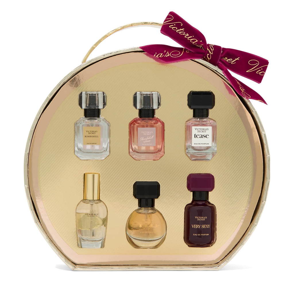 Victoria's Secret Mini EDP Discovery Gift Set – Bombshell, Bombshell Magic, Tease, Bare, Very Sexy, Heavenly