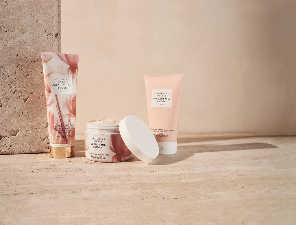 Victoria's Secret Coconut Milk & Rose Hydrating Body Lotion | Natural Beauty Collection