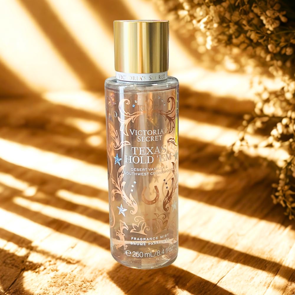 Victoria's Secret Cowgirl Texas Hold ’Em Fragrance Mist – Limited Edition, 8.4 fl oz
