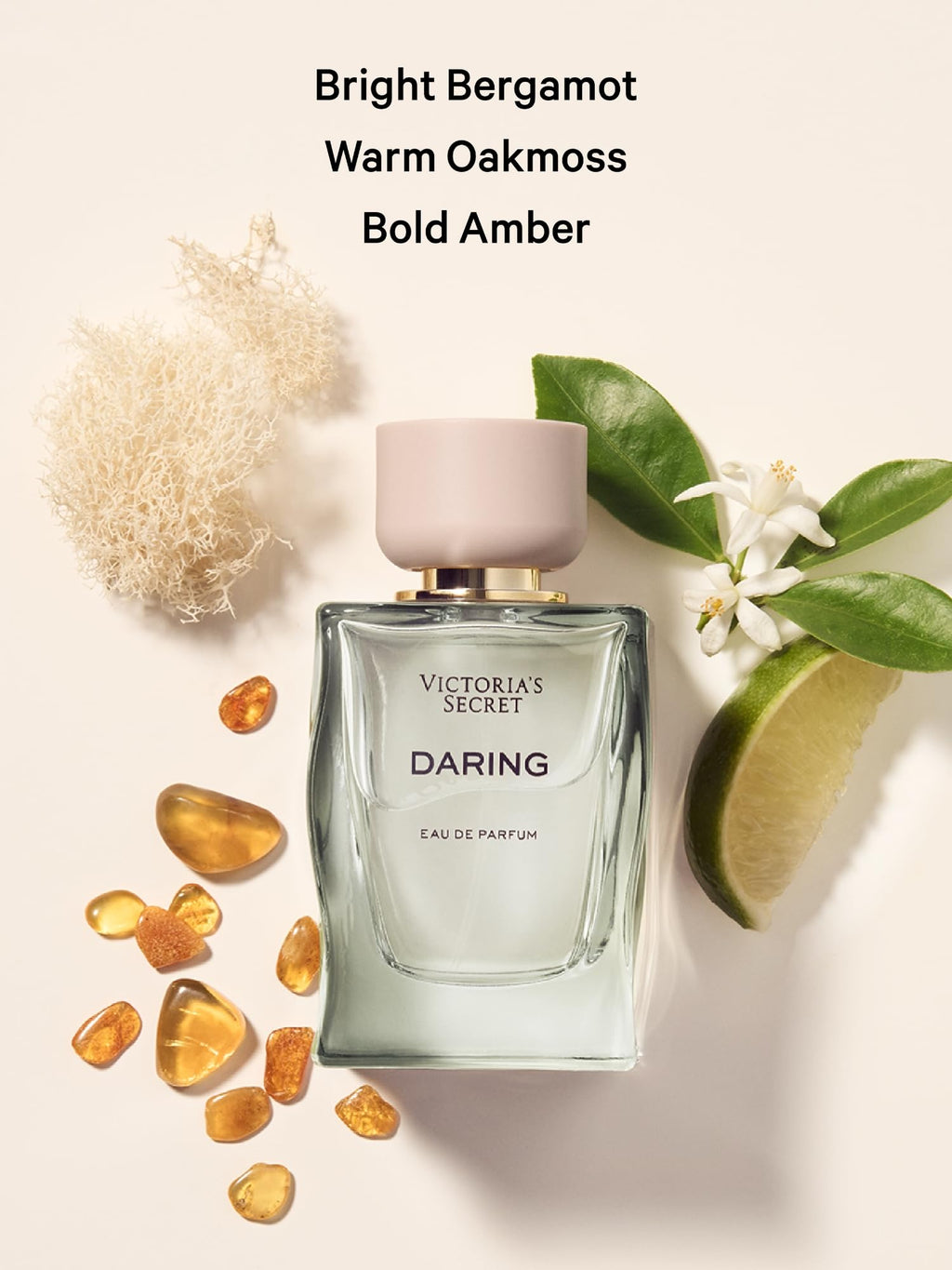 Victoria's Secret Daring Eau de Parfum – Bergamot, Oakmoss & Amber (1.7 oz)