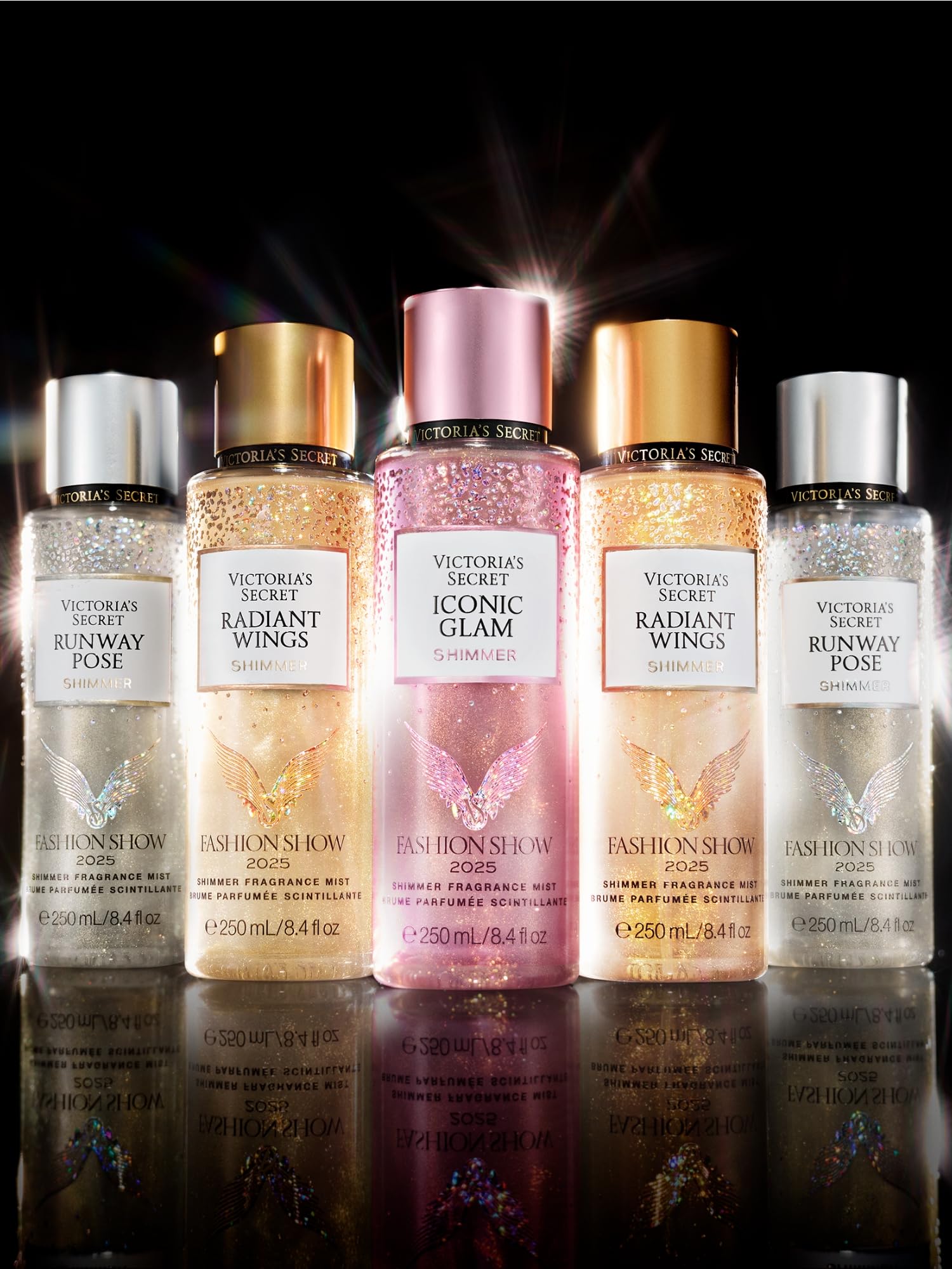 Victoria's Secret Fashion Show Iconic Glam Shimmer Fragrance Mist – 8.4 oz
