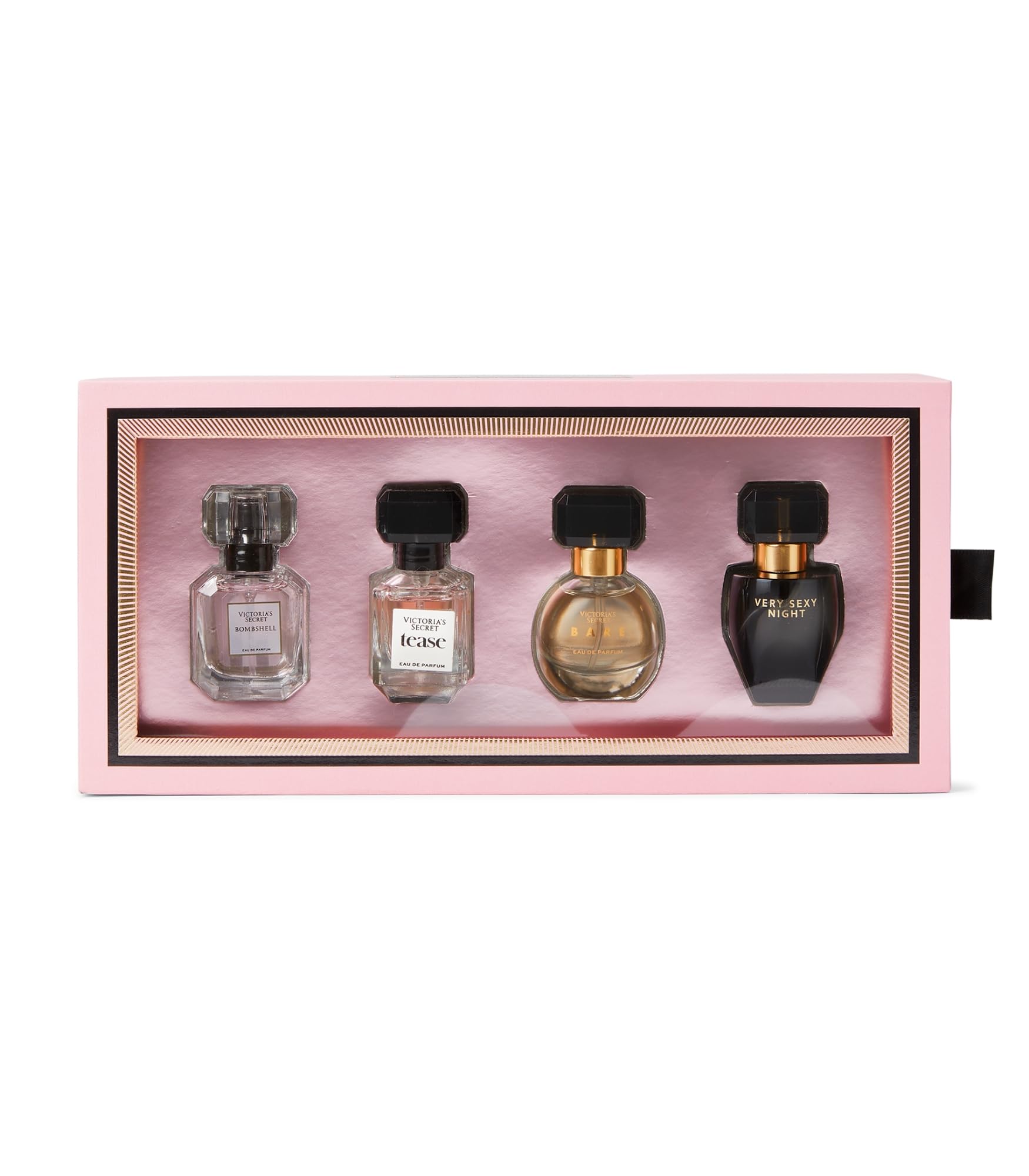 Victoria's Secret Fragrance Discovery Set - Bombshell, Tease, Bare, Very Sexy Night