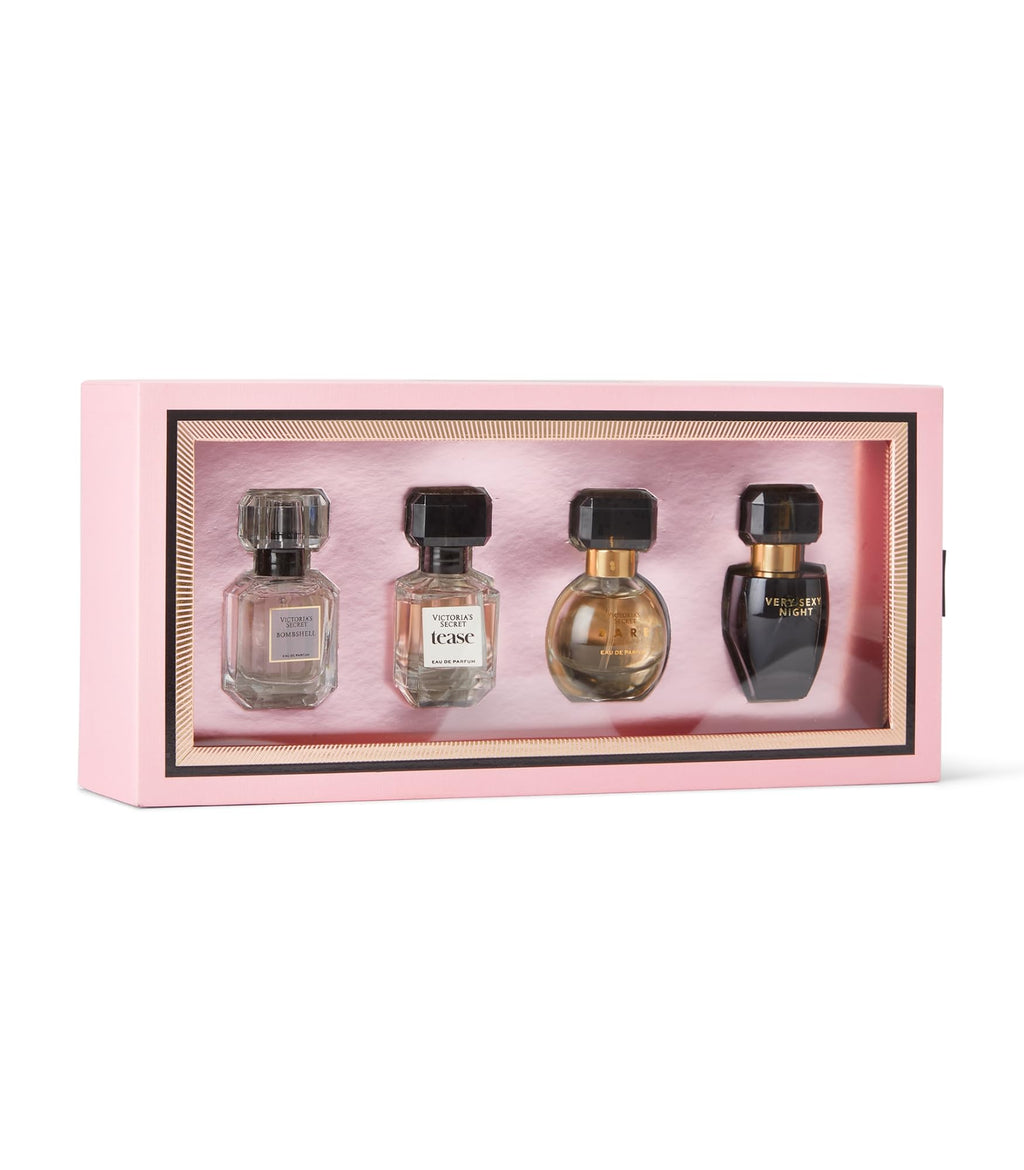 Victoria's Secret Fragrance Discovery Set - Bombshell, Tease, Bare, Very Sexy Night