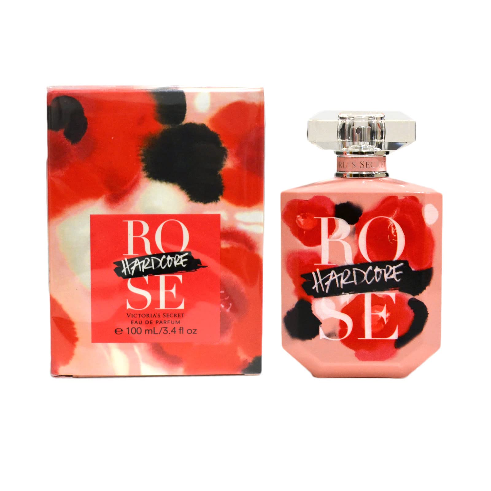 Victoria's Secret Hardcore Rose EDP 3.4 oz – Bold Rose Scent for Confidence