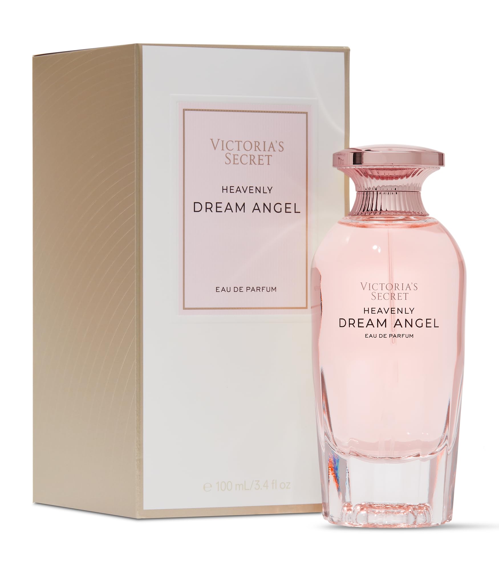 Victoria's Secret Heavenly Dream Angels Eau de Parfum 3.4 oz – Prismatic Musk, Raspberry Nectar & Amber Crystals