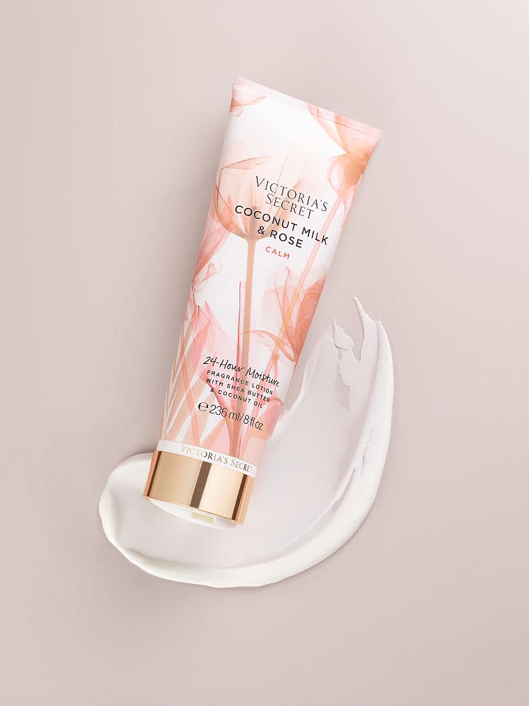 Victoria's Secret Coconut Milk & Rose Hydrating Body Lotion | Natural Beauty Collection