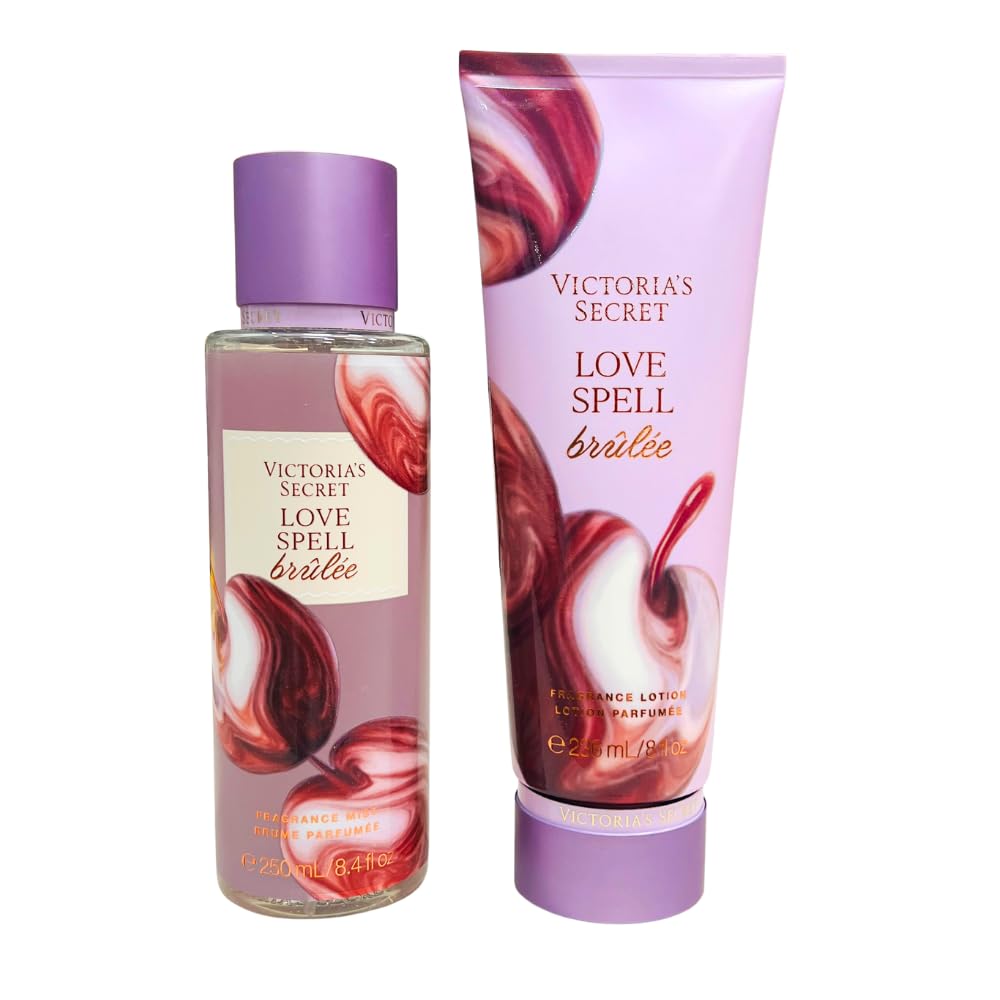 Victoria's Secret Love Spell Brulee Fragrance Mist & Lotion – Limited Edition 2025