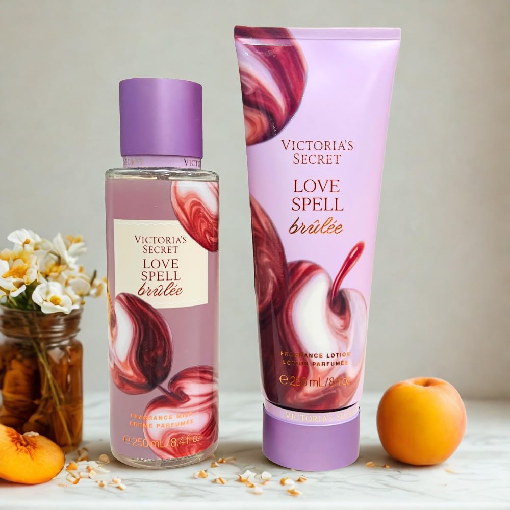 Victoria's Secret Love Spell Brulee Fragrance Mist & Lotion – Limited Edition 2025