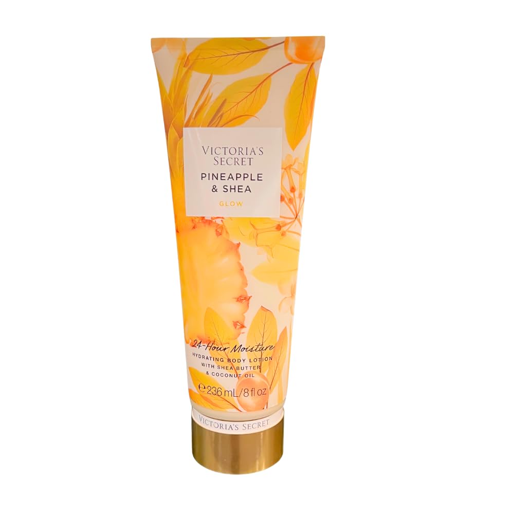 Victoria's Secret Pineapple & Shea Glow Hydrating Body Lotion – 8 fl oz