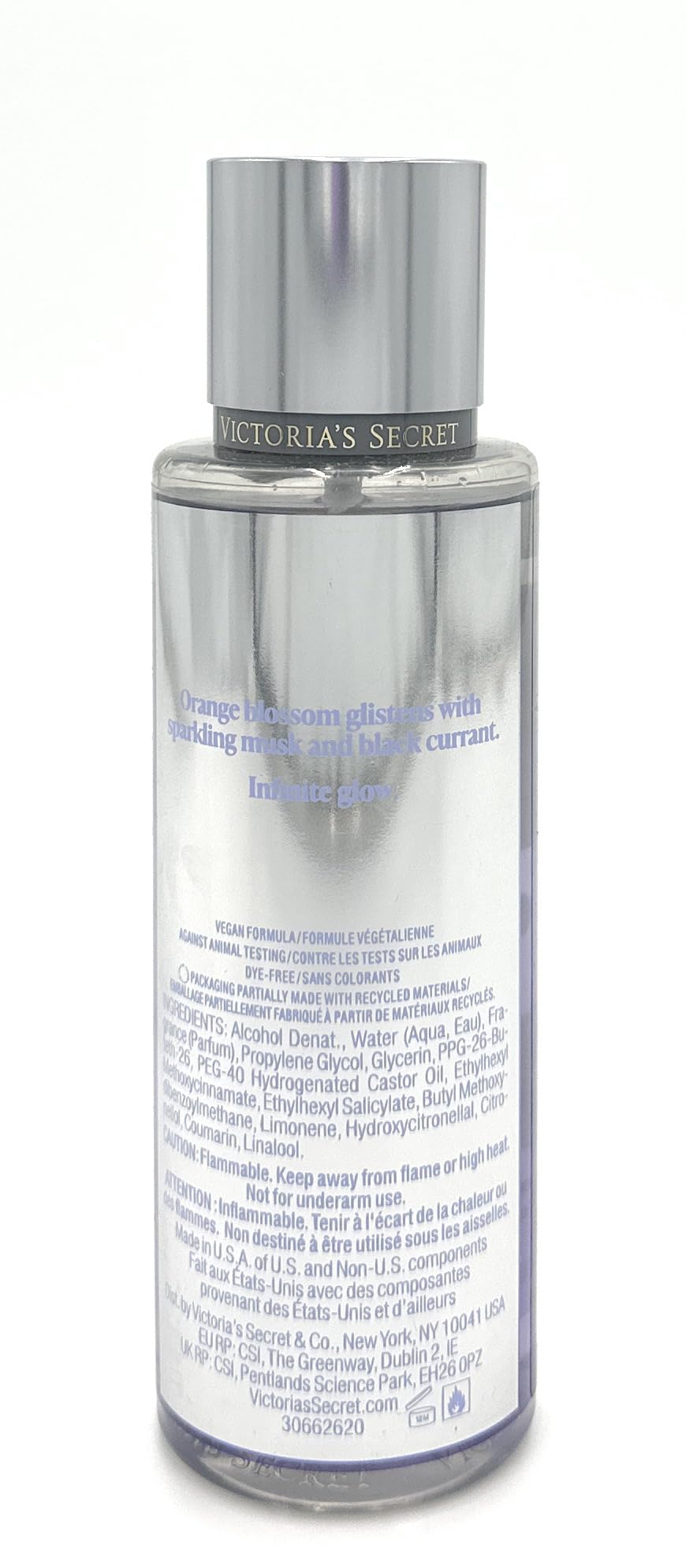 Victoria's Secret Platinum Berries Fragrance Body Mist – 8.4 oz Limited Edition