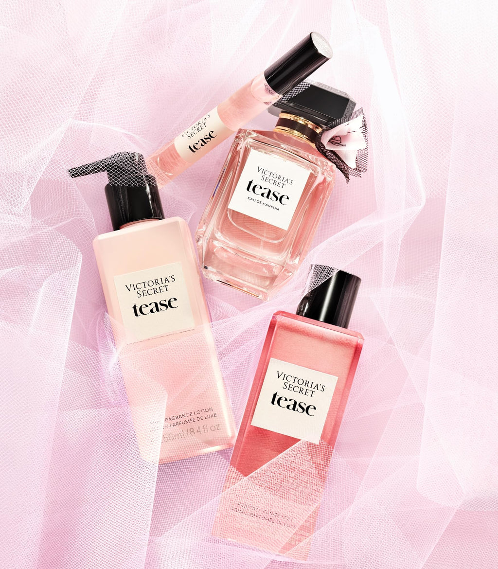Victoria's Secret Tease Mini Fragrance Duo Gift Set – EDP & Travel Lotion (TSA-Friendly)