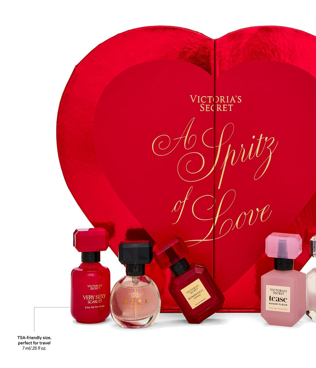 Victoria's Secret Fine Fragrance Discovery Gift Set, 5-Piece Fragrance Giftset