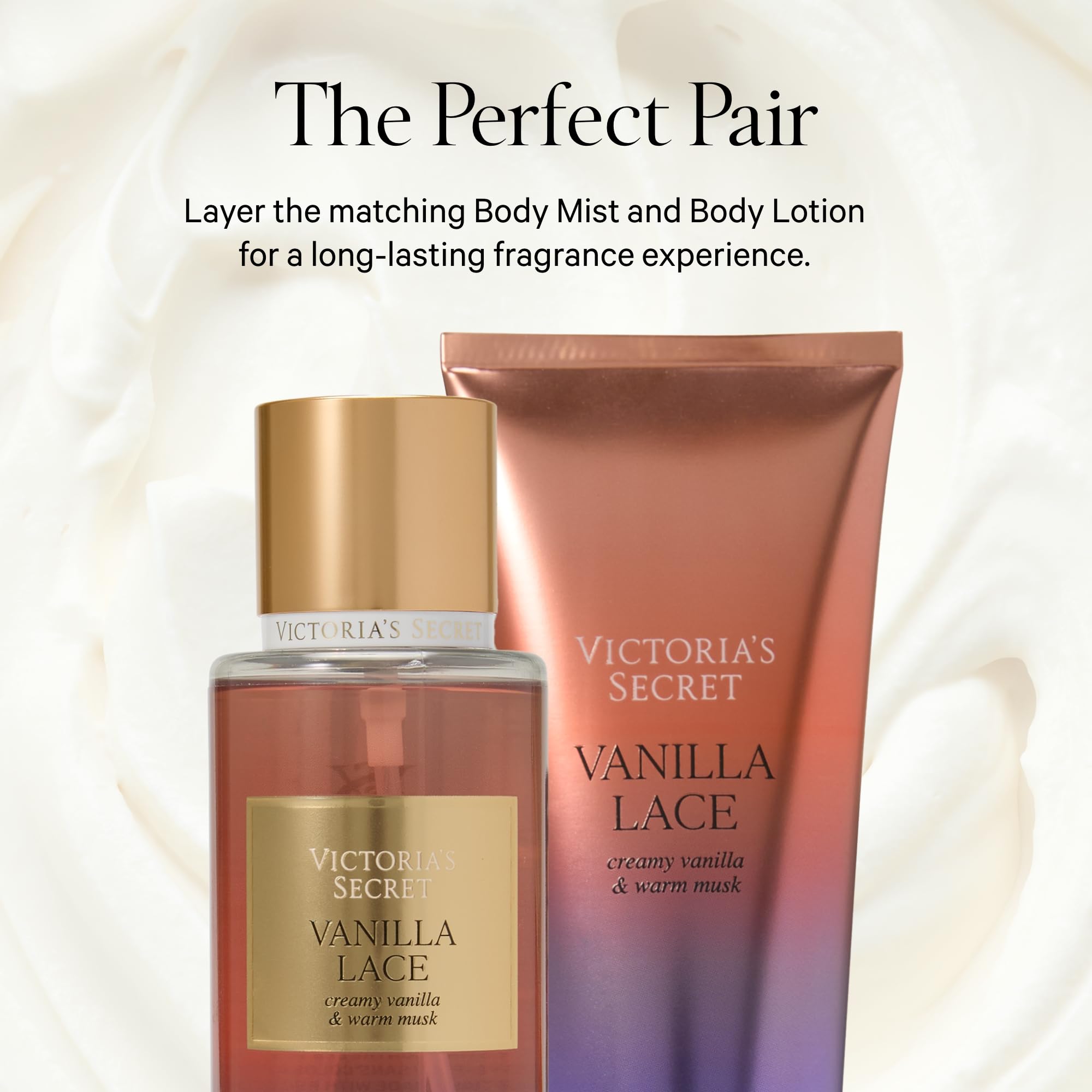 Victoria's Secret Vanilla Lace Fragrance Body Lotion 8 oz
