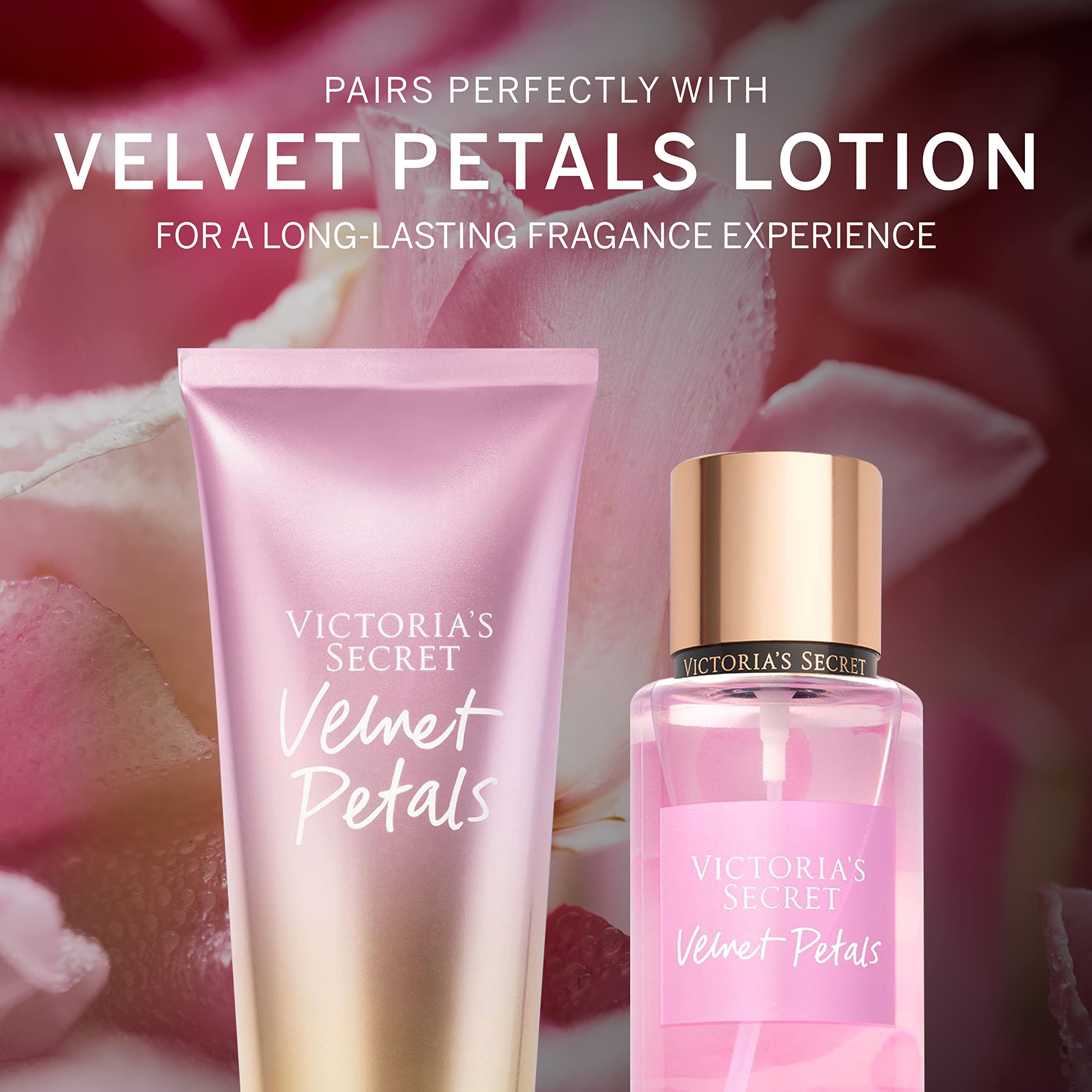 Victoria's Secret Velvet Petals 2-Piece Mini Mist & Lotion Gift Set