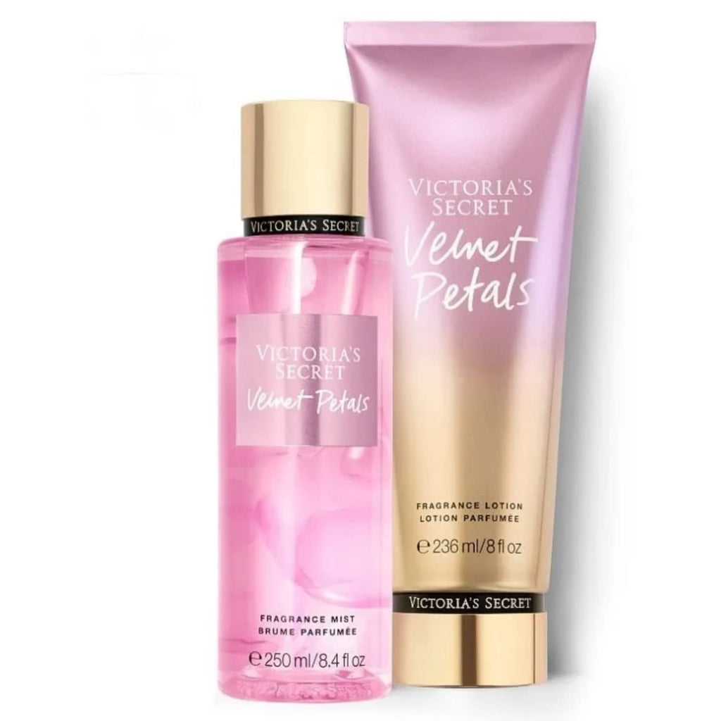 Victoria's Secret Velvet Petals Fragrance Mist & Body Lotion Gift Set – Velvet Petals